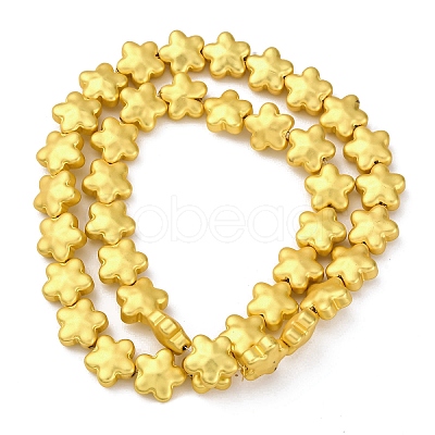 Electroplate Glass Beads Strands EGLA-H109-03-1