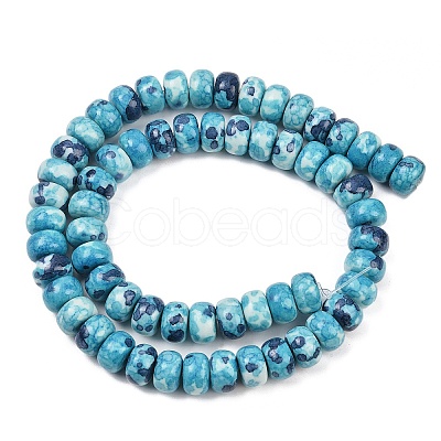 Dyed Synthetic Riverstone Beads Strands G-Z105-C01-01G-1