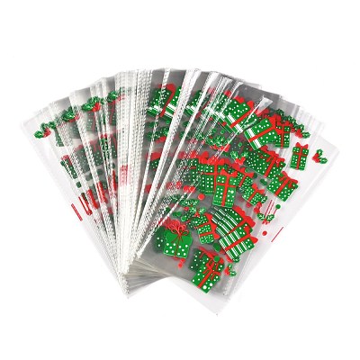 Christmas Theme OPP Plastic Storage Bags ABAG-B003-08-1