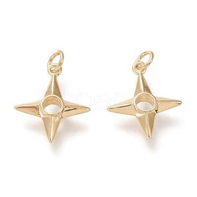 Brass Pendants KK-F820-24G-1