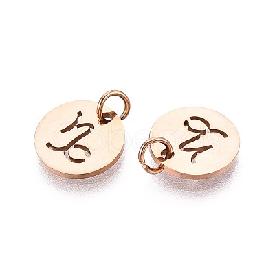 304 Stainless Steel Charms STAS-Q201-T445-10R-1