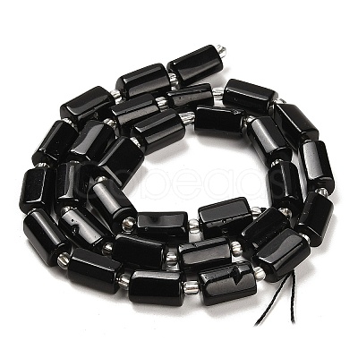 Natural Obsidian Beads Strands G-G068-A03-01-1