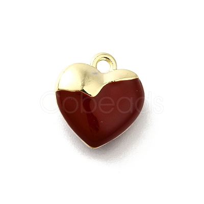 Alloy Enamel Charms PALLOY-R157-03G-03-1