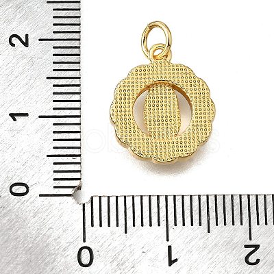 Brass Shell Pendants KK-D328-01G-B-1