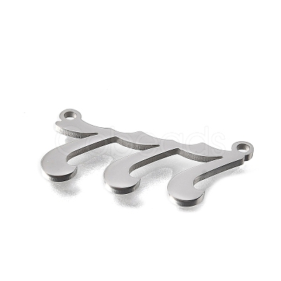 304 Stainless Steel Pendants STAS-D382-04G-P-1