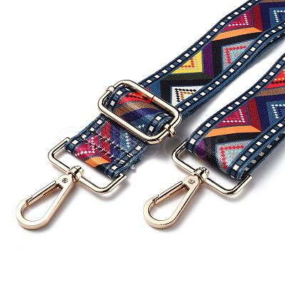 Adjustable Nylon Bag Chains Strap AJEW-P059-01-1