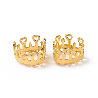 Brass Sew on Prong Settings KK-G461-08B-G-1