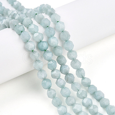 Natural Myanmar Jade/Burmese Jade Beads Strands G-T108-27A-01-1