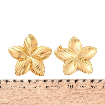 304 Stainless Steel Stud Earrings for Women EJEW-K306-19G-1