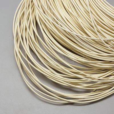 Spray Painted Cowhide Leather Cords WL-R001-1.5mm-09-1