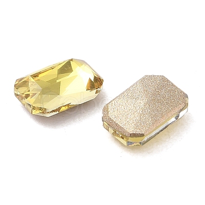 Glass Rhinestone Cabochons RGLA-P037-04A-D226-1