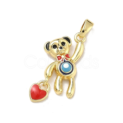 Brass Pendants KK-D235-14G-1