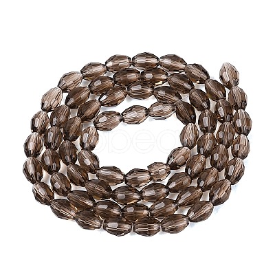 Transparent Glass Beads Strands GLAA-N071-01A-A17-1