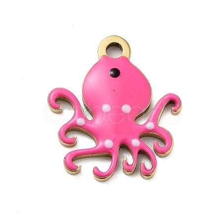 Ion Plating(IP) 201 Stainless Steel Charms X-STAS-A101-01B-02G-1