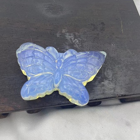 Opalite Healing Butterfly Figurines PW-WG70624-08-1