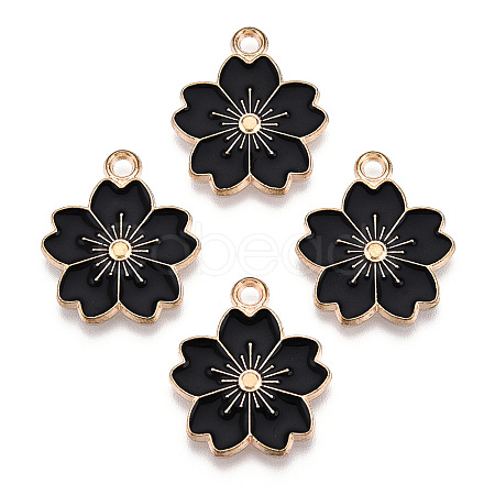 Alloy Enamel Pendants ENAM-S121-115D-1