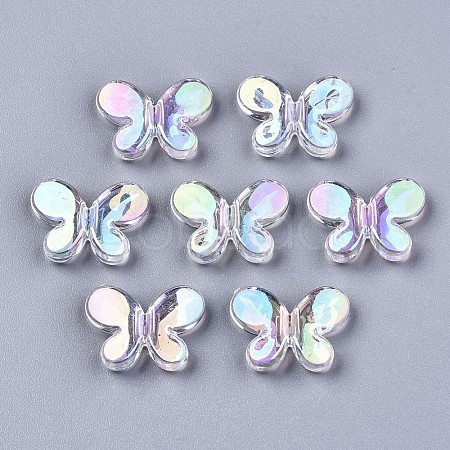 Transparent Acrylic Beads PACR-N010-016-1