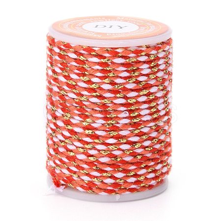 4-Ply Polycotton Cord with Metallic Thread OCOR-Z003-D34-1