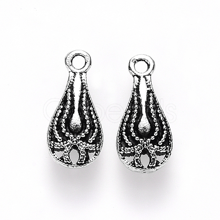 Tibetan Style Alloy Charms X-TIBE-S320-176AS-LF-1