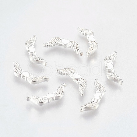 Tibetan Style Alloy Beads TIBEB-6803-S-NR-1