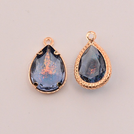 Faceted Resin Rhinestone Pendants LS-RESI-TAC0010-25F-1