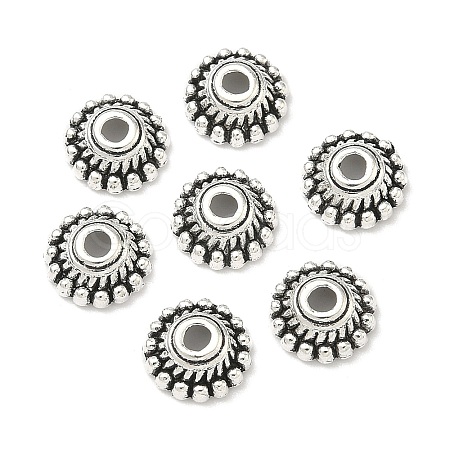 Tibetan Style Alloy Caps LS-LF1235Y-NF-1