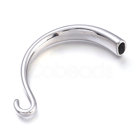 Non-Tarnish 304 Stainless Steel S-Hook Clasps STAS-F243-52P-1