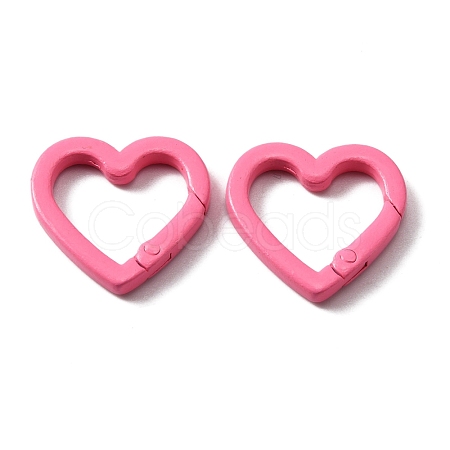 Zinc Alloy Spring Gate Rings FIND-WH0036-28C-1