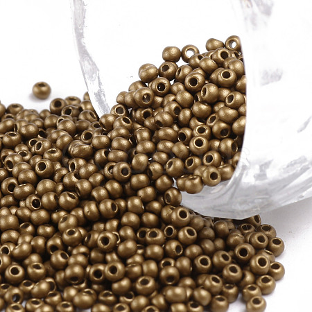 11/0 FGB Grade A Baking Paint Glass Seed Beads X-SEED-N001-A-1038-1