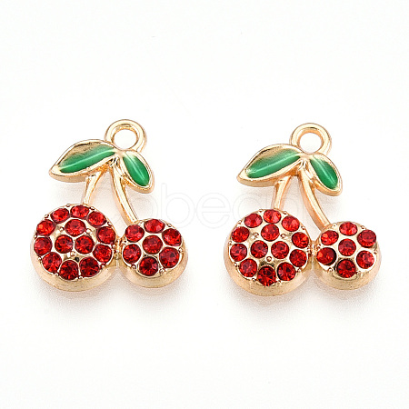 Rack Plating Alloy Pendants FIND-N005-21G-C-1