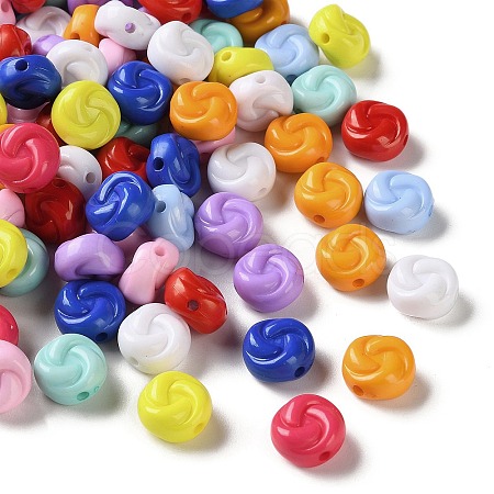 Opaque Acrylic Beads MACR-L010-05G-1