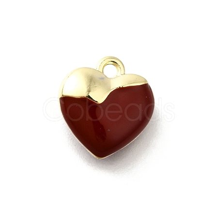Alloy Enamel Charms PALLOY-R157-03G-03-1
