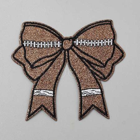 Computerized Embroidery Cloth Self Adhesive Patches PATC-WH0816-009B-1