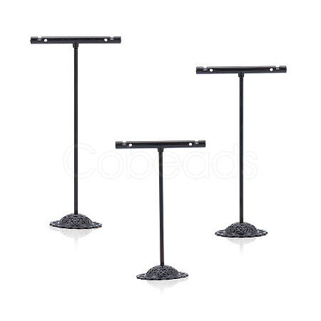 1 Set T Bar Iron Earring Displays Sets EDIS-DR0001-11-1