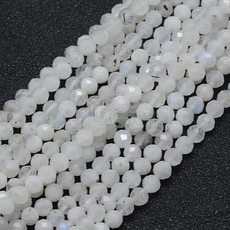 Natural Rainbow Moonstone Beads Strands X-G-E411-08-4mm-1