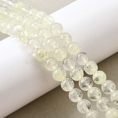 Watermelon Stone Glass Beads Strands G-L621-B04-6mm-1