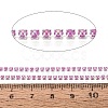 Iron & ABS Plastic Imitation Pearl Tennis Chains CH-Q006-01A-06-3