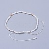 Adjustable Nylon Thread Braided Beads Bracelets BJEW-JB04374-01-3