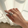 304 Stainless Steel Rings for Women FS-WG29161-02-1