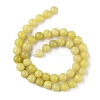 Natural Lemon Jade Beads Strands X-G-G0003-C02-B-3