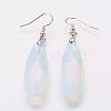 Opalite Dangle Earrings EJEW-G218-A05-1