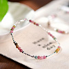 Natural Multicolor Tourmaline Beaded Bracelets KA3160-4