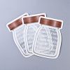 Reusable Bottle Shape Zipper Sealed Bags OPP-Z001-05-A-3