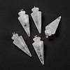 Natural Quartz Crystal Pendants G-K311-47I-3