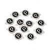 Alloy Enamel Links Connectors ENAM-TAC0003-01S-02Q-3