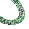 2 Strands Natural Ruby in Zoisite Beads Strands G-NB0005-07-4
