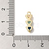 Brass Cubic Zirconia Pendants LS-KK-G499-07G-03-3