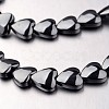 Non-magnetic Synthetic Hematite Bead Strands X-G-F300-22B-09-1
