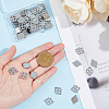80Pcs 2 Styles 201 Stainless Steel Connector Charms STAS-DC0014-61-3
