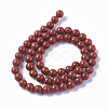 Natural Red Jasper Beads Strands X-G-F348-01-6mm-A-3